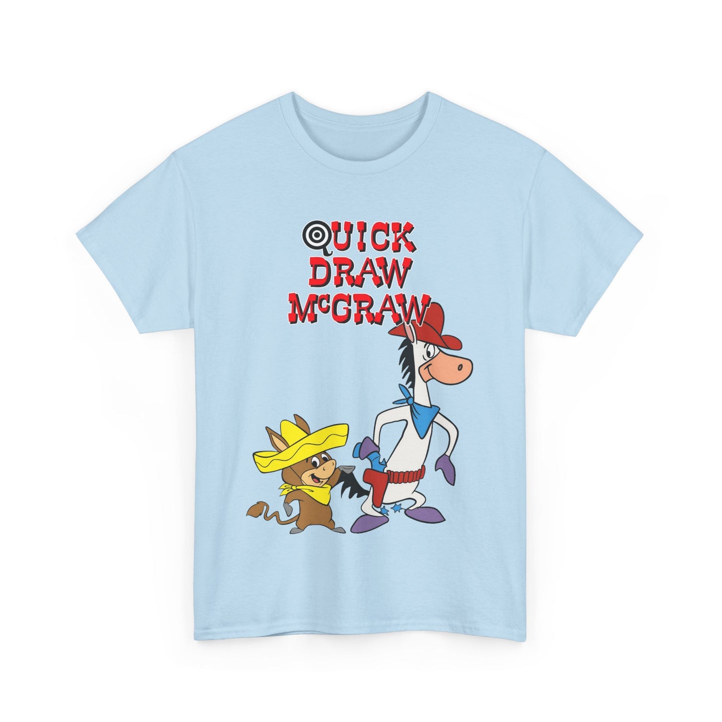 Quick Draw McGraw T-Shirt - Baba Looey - Hanna-Barbera Cartoon - Popular 1960s TV Animation