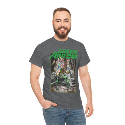 Green Arrow T-Shirt - Mauro Cascioli Art - DC Comics