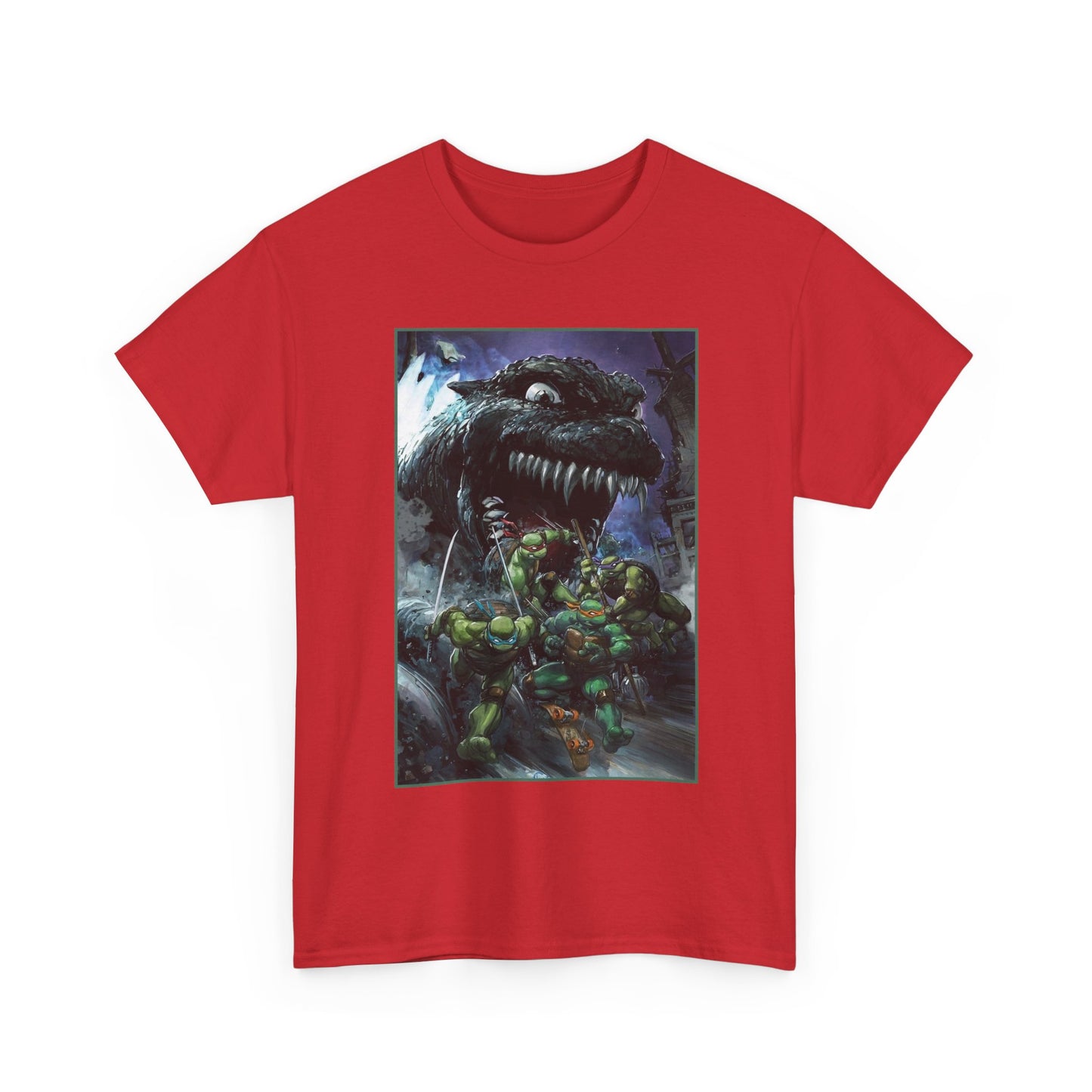 Teenage Mutant Ninja Turtles/Godzilla T-Shirt