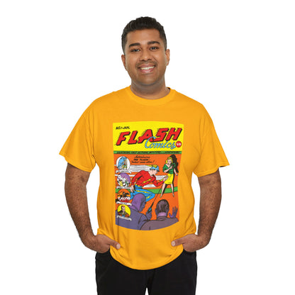 Flash Comics #1 T-Shirt - Jay Garrick, Golden Age Flash - JSA Member - DC Comics