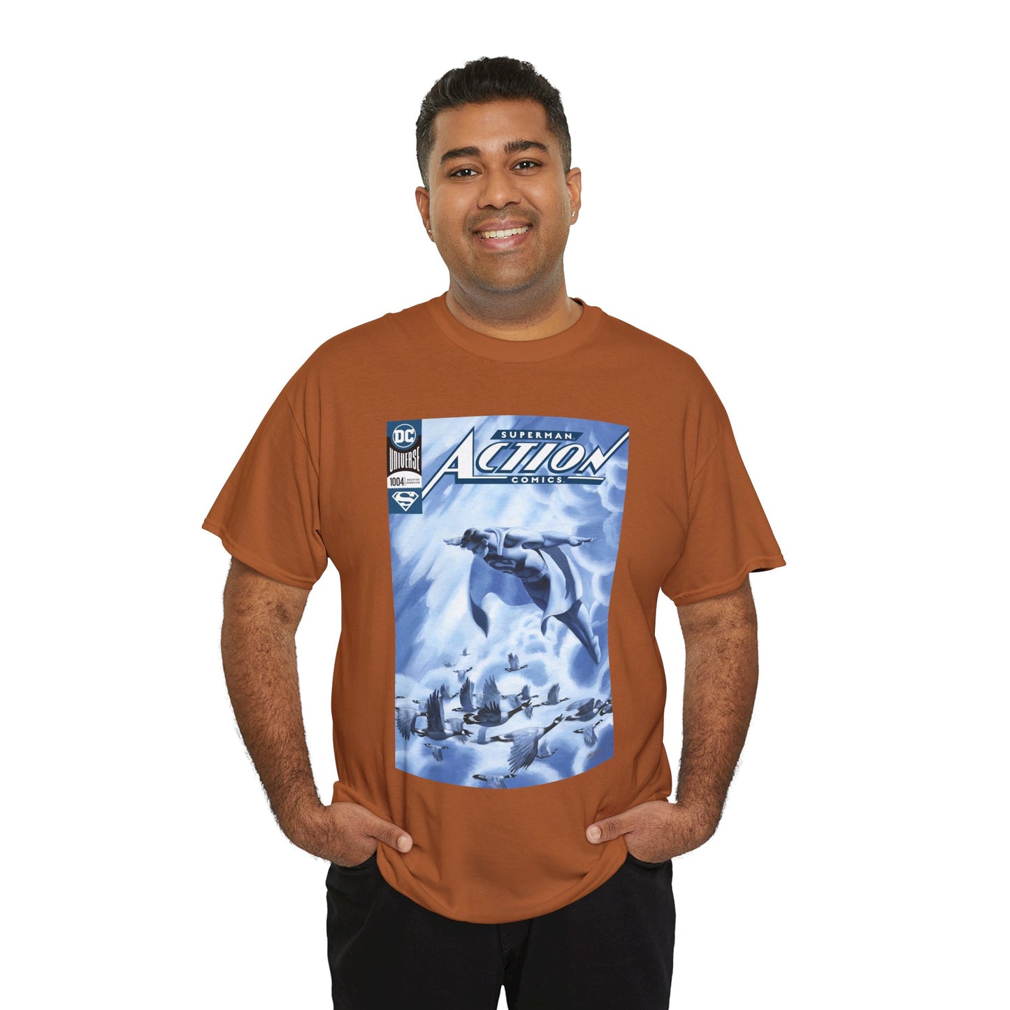 Action Comics #1004 T-Shirt - Steve Rude Art - Superman - DC Comics