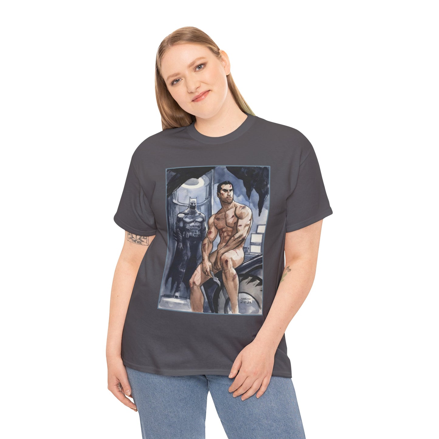 Batman in the Buff T-Shirt - DC Comics