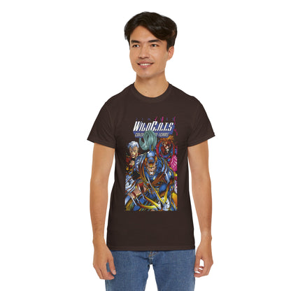 Wildcats T-Shirt - Jim Lee Art - Spartan, Warblade, Zealot - DC/Wildstorm/Image Comics