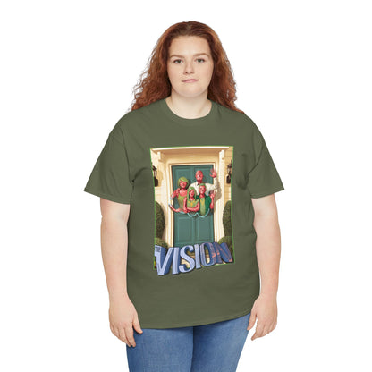 Vision T-Shirt - Mike Del Mundo Art - Avengers Member - The Visions Family - Tom King Story - Future MCU Series - Marvel Comics