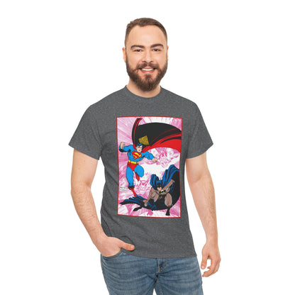 Batman Vs Superman T-Shirt - Arthur Adams Art - Action Comics Annual #1 Cover - DC Comics