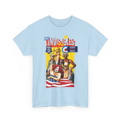 Invisibles: Bloody Hell in America T-Shirt - Brian Bolland Art - DC/Vertigo Comics
