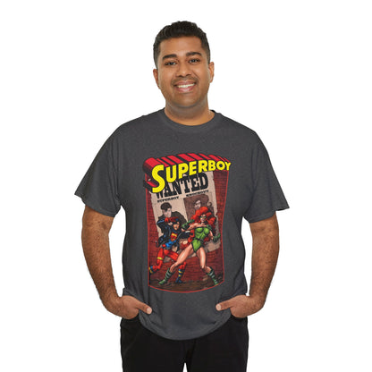 Superboy T-Shirt - Tom Grummett Art - Knockout - DC Comics