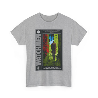 Watchmen Ad T-Shirt - Dave Gibbons Art - Rorschach - DC Comics