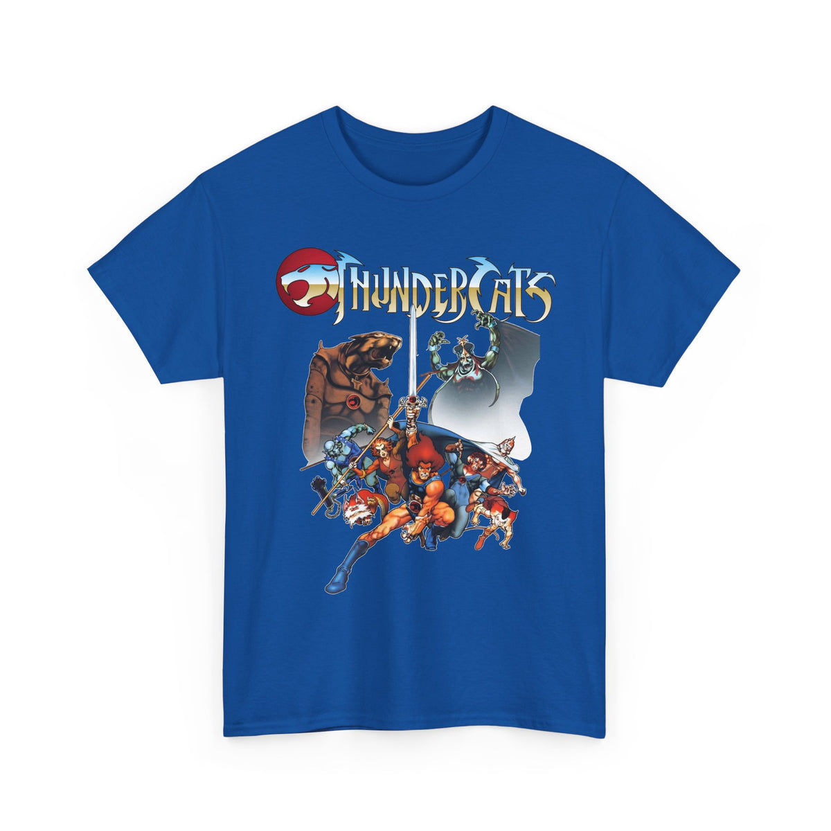 Thundercats T-Shirt - Lion-O, Panthro, Cheetara, Tygra, Snarf, WilyKit and WilyKat, Mumm-Ra