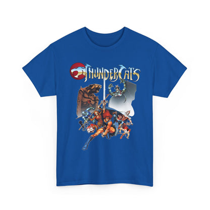 Thundercats T-Shirt - Lion-O, Panthro, Cheetara, Tygra, Snarf, WilyKit and WilyKat, Mumm-Ra