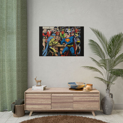 Justice Society of America (JSA) Rolled Poster - Tom Derenick Art - DC Comics - Multiple Sizes Up to 24"x36"
