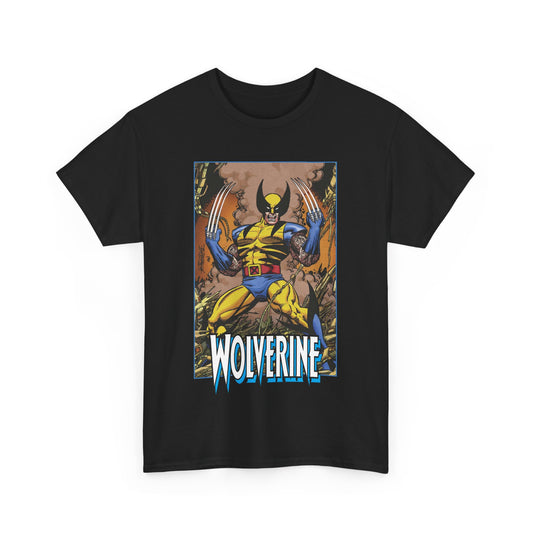 Wolverine T-Shirt - George Perez Art - Uncanny X-Men Member/Leader - Marvel Comics - Logan - Mutant Pride