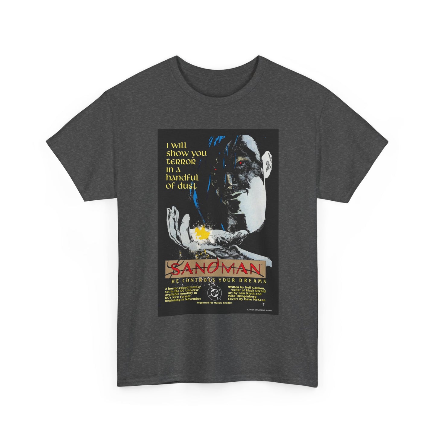 Sandman Ad T-Shirt - 1988 DC/Vertigo Comics