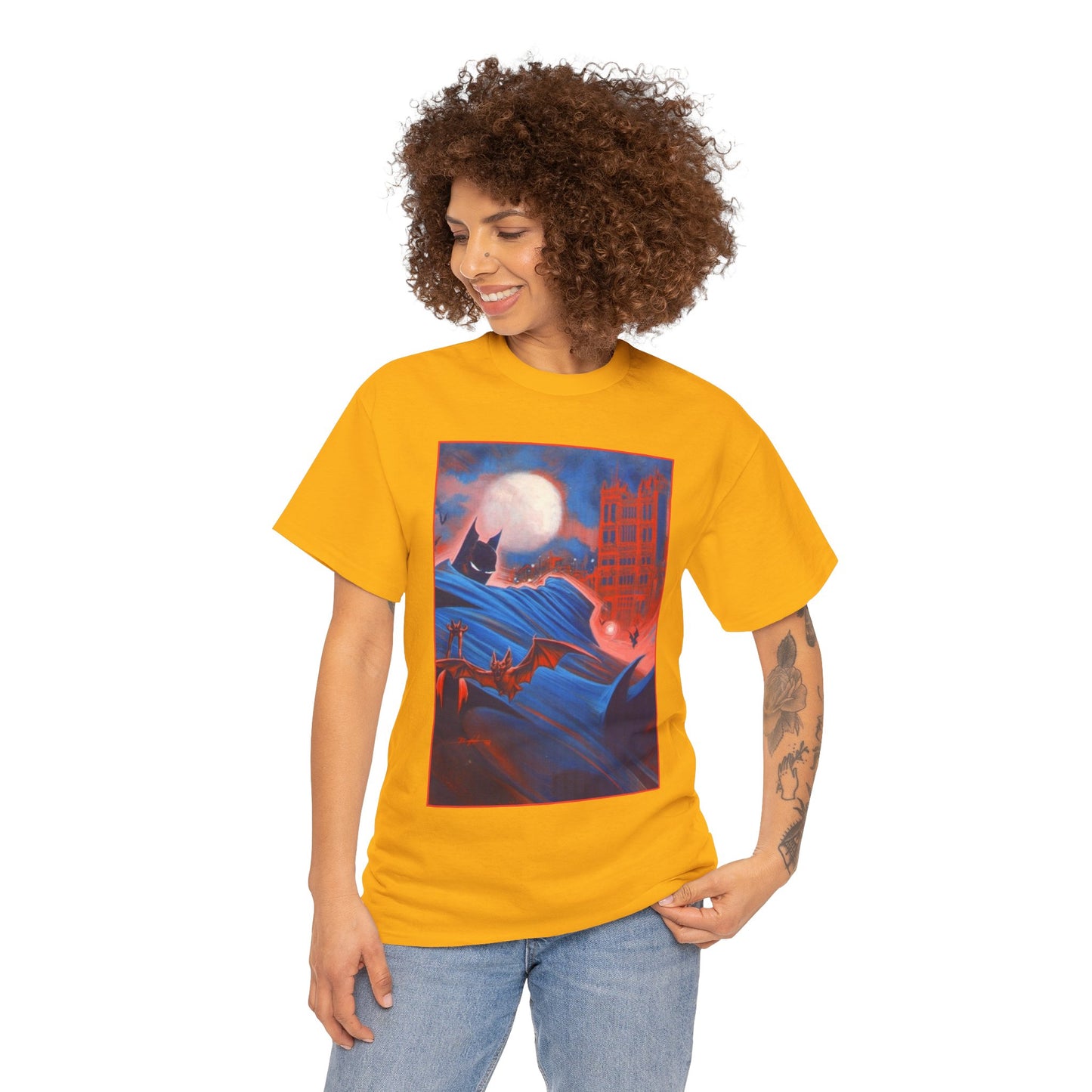 Batman Holy Terror T-Shirt - Norm Breyfogle Painted Promotional Art - Elseworlds - DC Comics