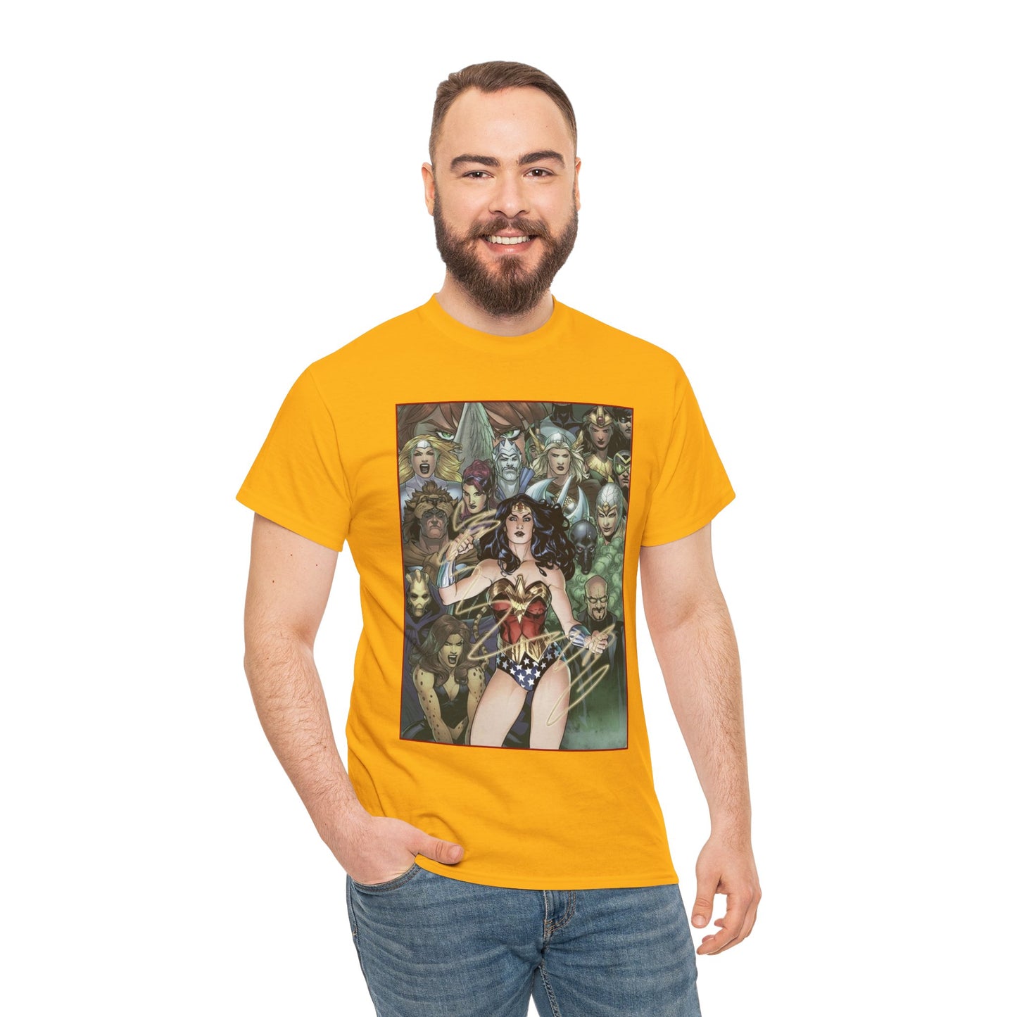 Wonder Woman T-Shirt - Terry Dodson Art - Rogues Gallery - DC Comics