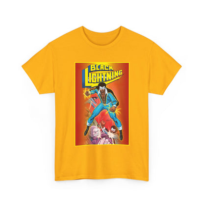 Black Lightning T-Shirt - Trevor Von Eeden Art - Jefferson Pierce - Suicide Slum, Metropolis - DC Comics