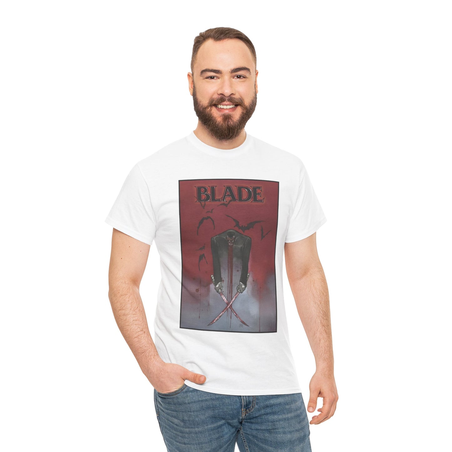 Blade T-Shirt - Vampire Hunter - Marvel Comics