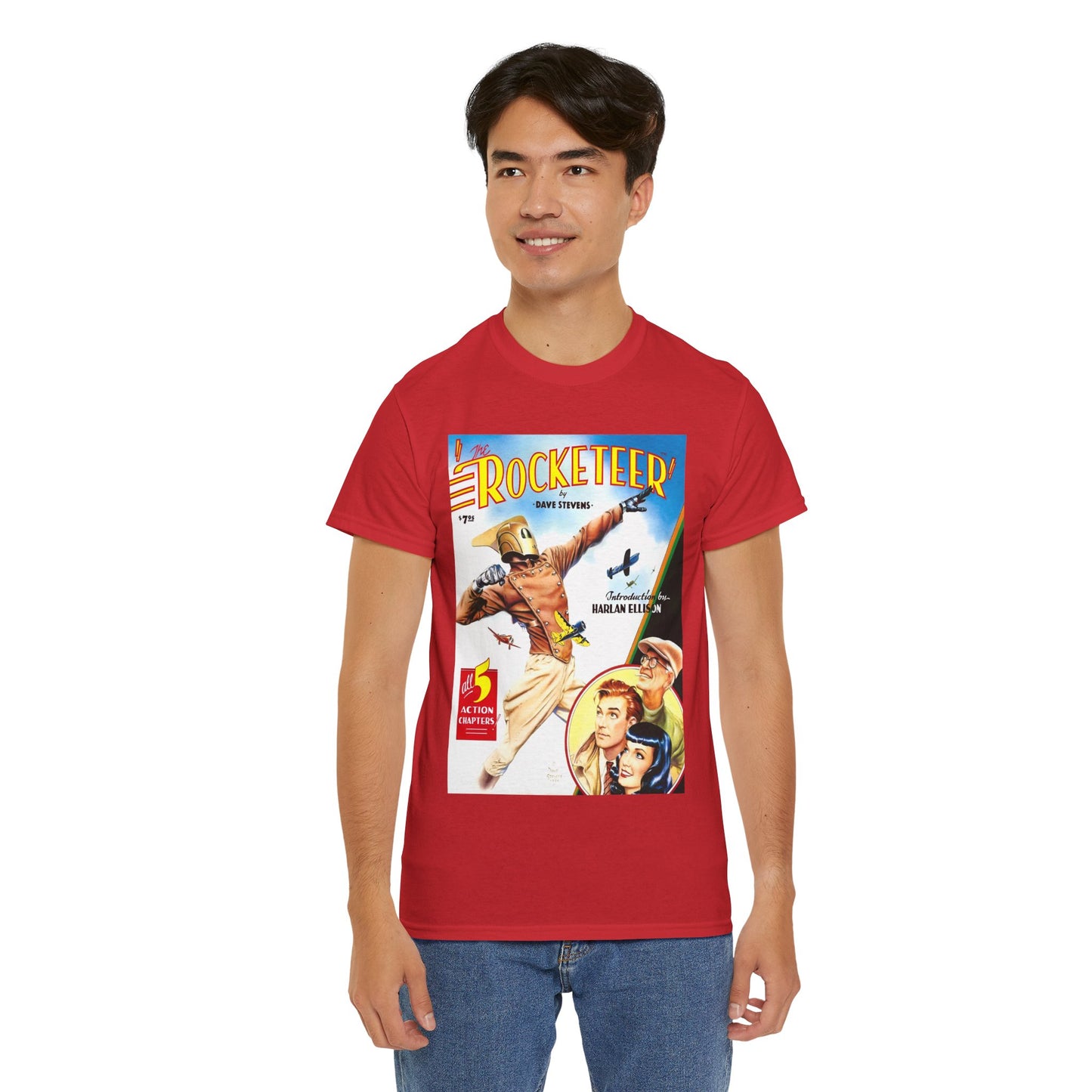 Rocketeer T-Shirt - Dave Stevens Art