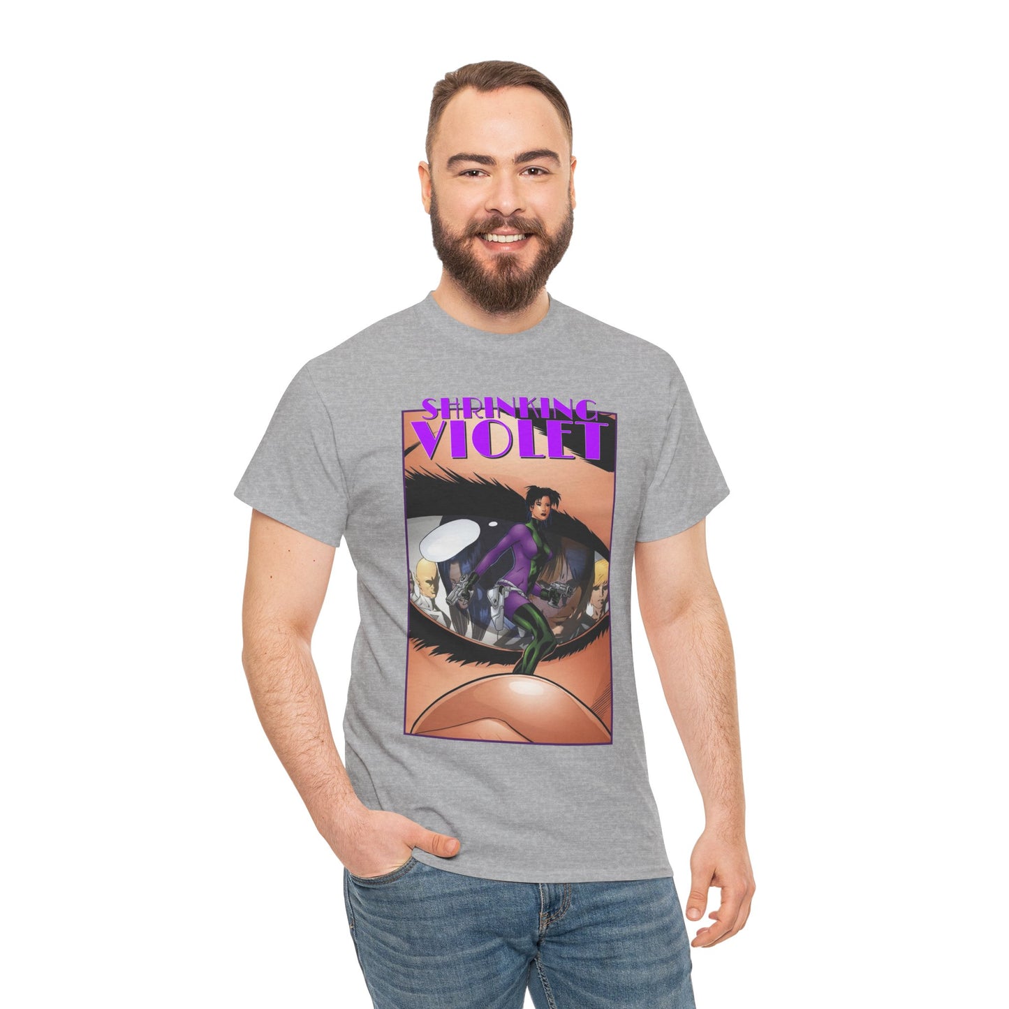 Shrinking Violet T-Shirt - Barry Kitson Art - Legion of Super-Heroes - DC Comics