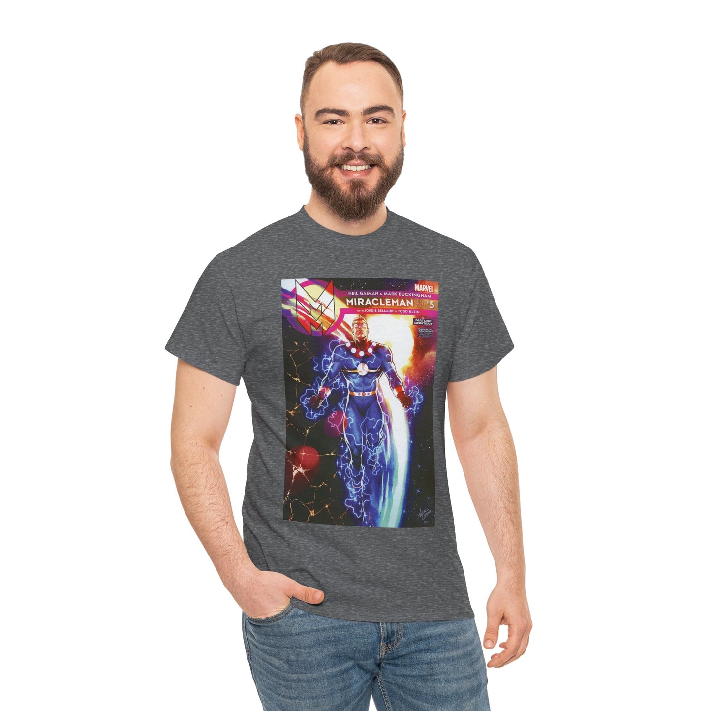 Miracleman #5 T-Shirt - Martin Coccolo Art - Marvel Comics