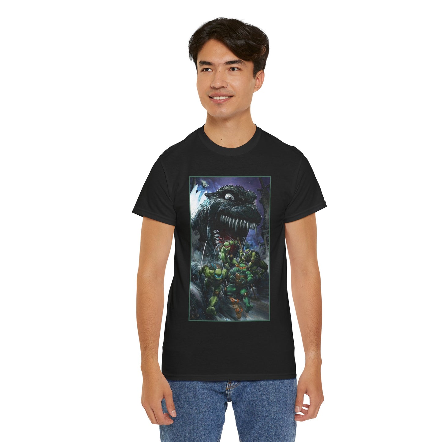 Teenage Mutant Ninja Turtles/Godzilla T-Shirt