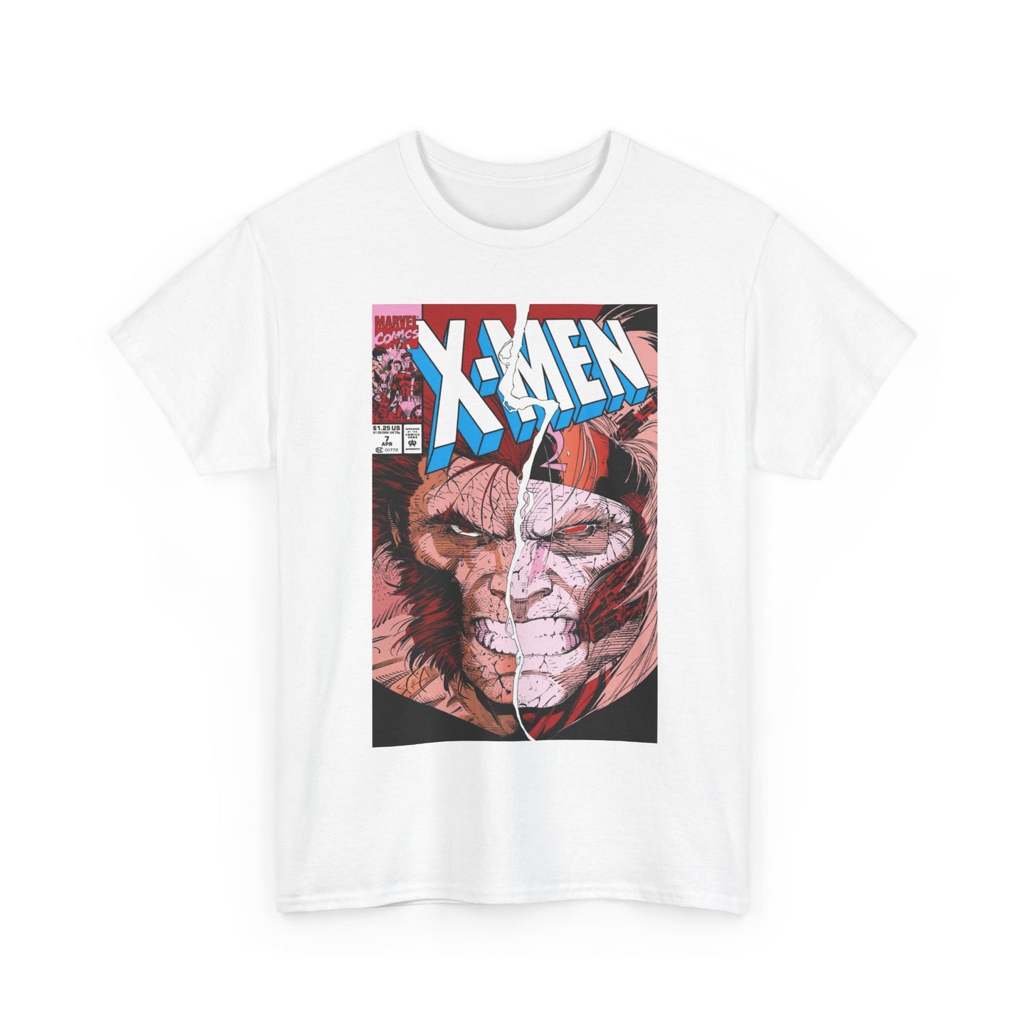X-Men T-Shirt - Jim Lee Art - Wolverine & Omega Red - #7 Cover Art - Marvel Comics