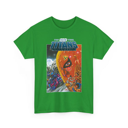 New Teen Titans T-Shirt - George Perez Art - Judas Contract - Deathstroke, Nightwing, Terra, Jericho, Raven, Cyborg, Wonder Girl - DC Comics
