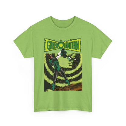 Green t-shirt with Green Lantern graphic on a white background