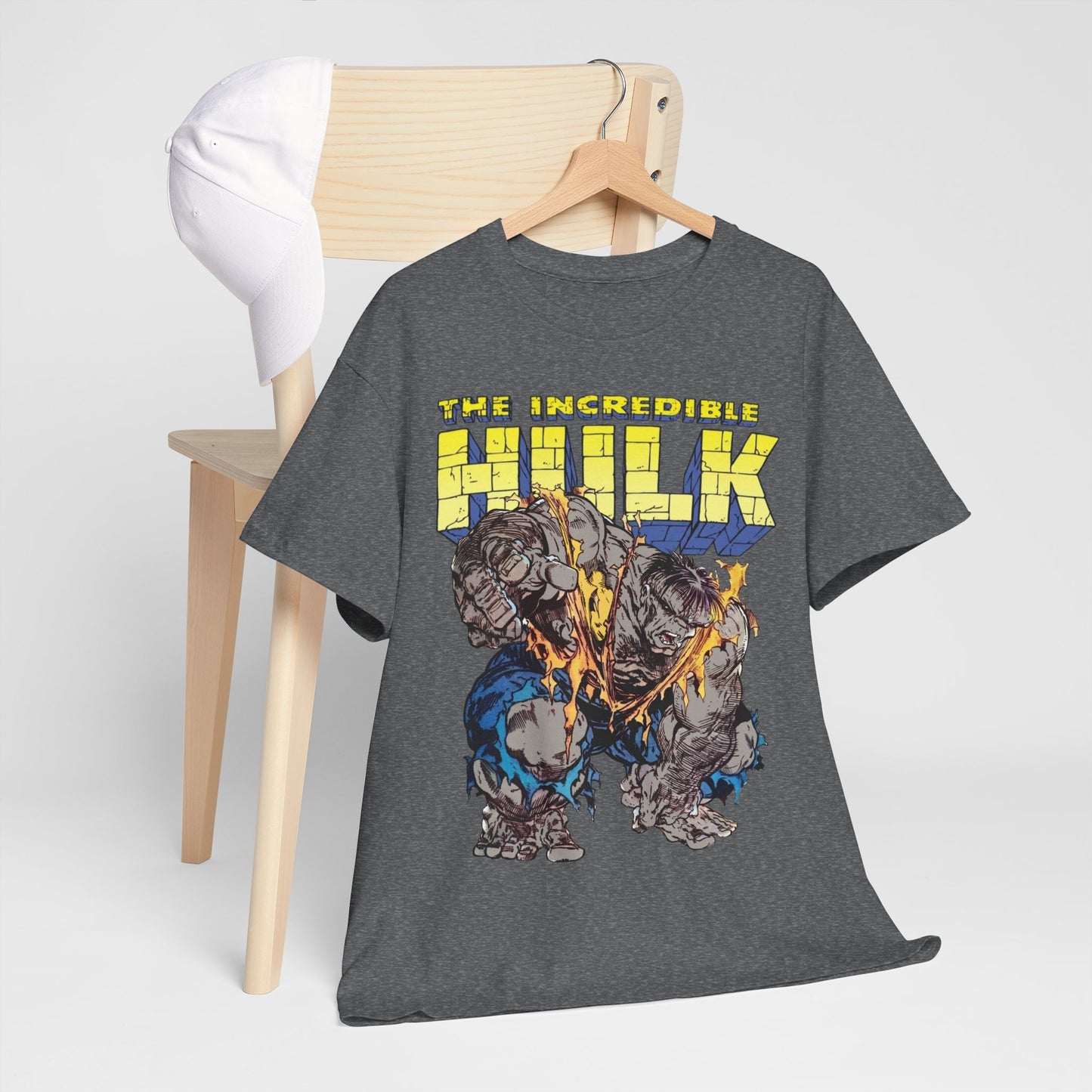 Incredible Hulk T-Shirt - Todd McFarlane Art - Marvel Comics - Grey Hulk, Bruce Banner