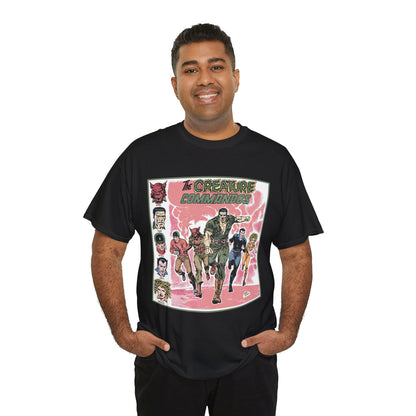 Creature Commandoes T-Shirt - Jerry Ordway Art - Medusa, Velcro, Shrieve - DC Comics Who's Who Art - Inspiration for James Gunn Series