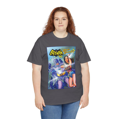 Batman '66 Meets Wonder Woman '77 T-Shirt - Alex Ross Art - DC Comics