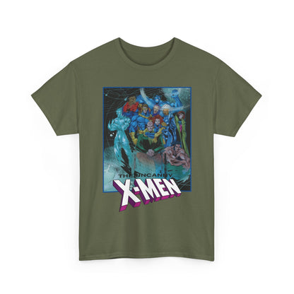 Uncanny X-Men T-Shirt - Joe Madureira Art - #337 Cover Art - Cyclops, Gambit, Wolverine, Storm, Iceman, Professor X - Marvel Comics
