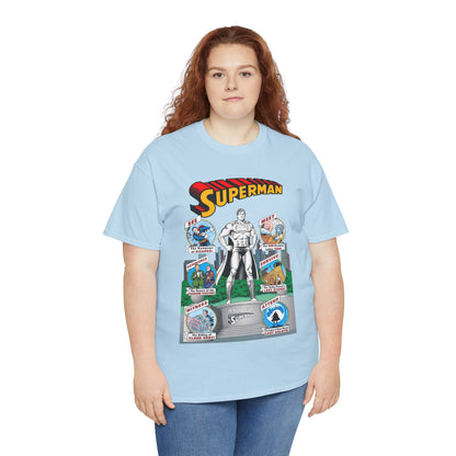 Superman T-Shirt - Curt Swan Art - Whatever Happened to the Man of Tomorrow? - Brainiac, Lex Luthor, Bizarro, Toyman, Daily Planet - Alan Moore Story - DC Comics