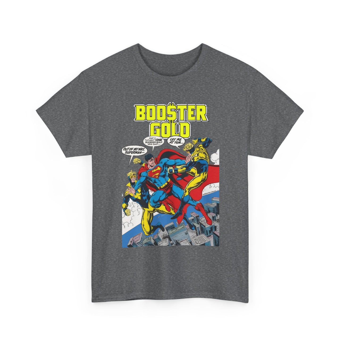 Booster Gold T-Shirt - Dan Jurgens & John Byrne Art - Superman - DC Comics