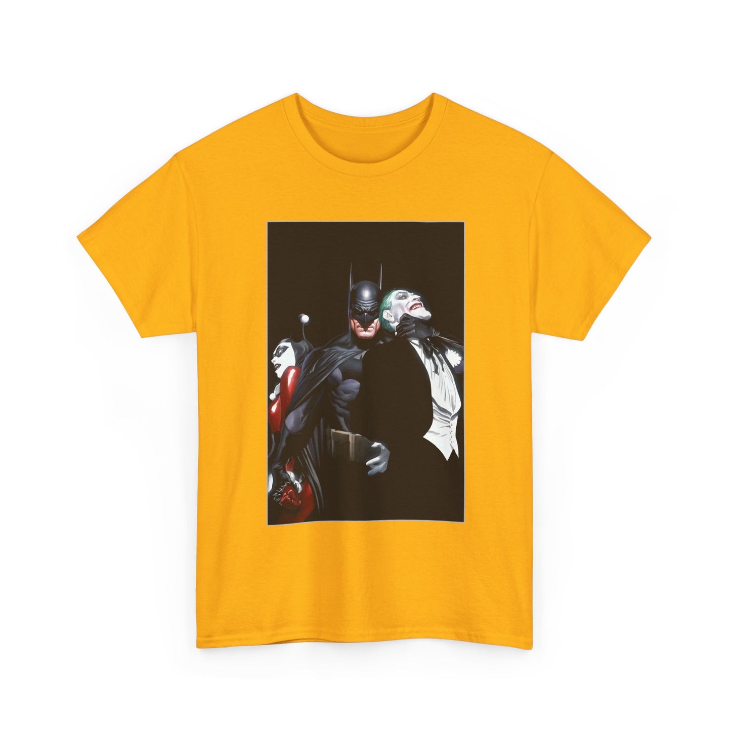 Batman T-Shirt - Alex Ross Art - Joker & Harley Quinn - DC Comics