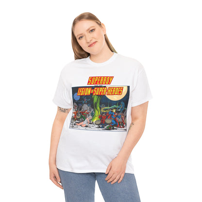 Superboy & Legion of Super-Heroes T-Shirt - Jim Starlin Art - DC Comics