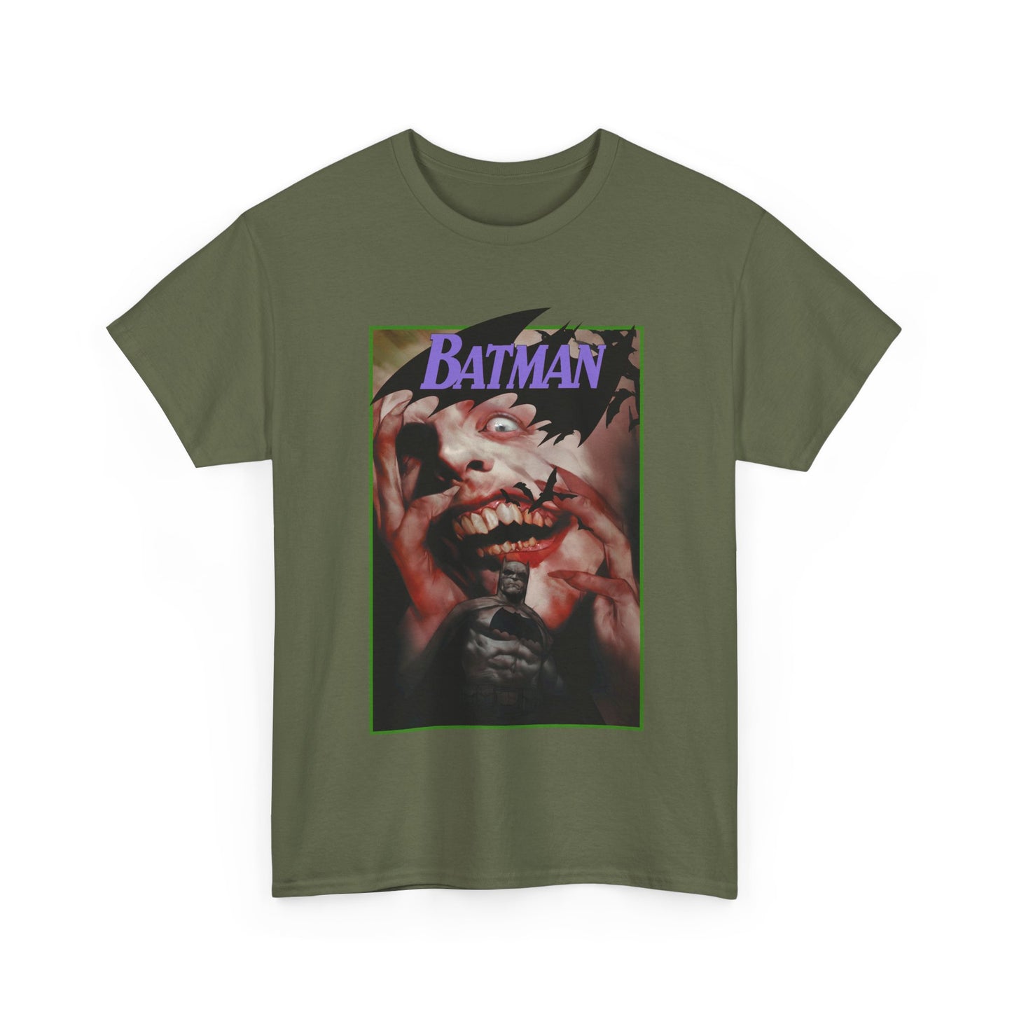 Batman Vs Joker T-Shirt - Ben Oliver Art - DC Comics