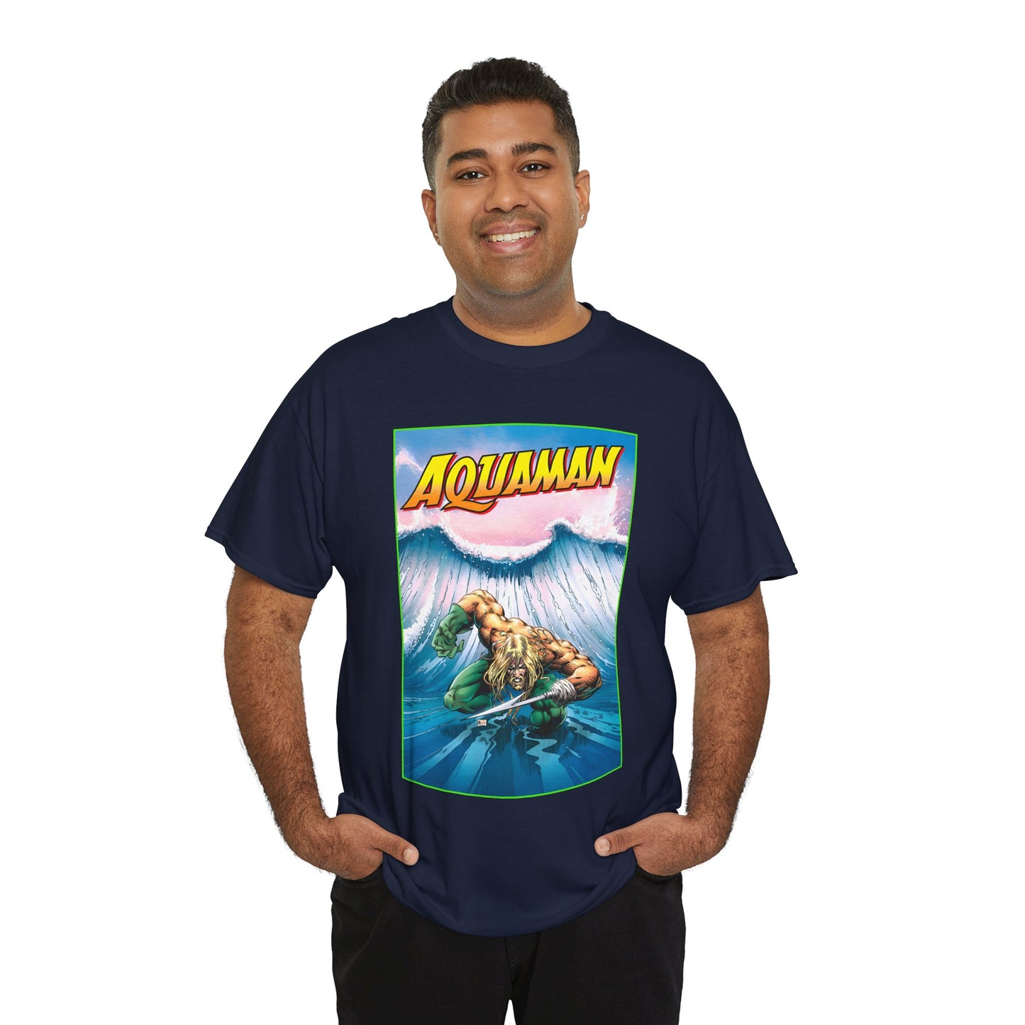 Aquaman T-Shirt - Justice League Member & Leader - Arthur Curry - Atlantis - DC Comics