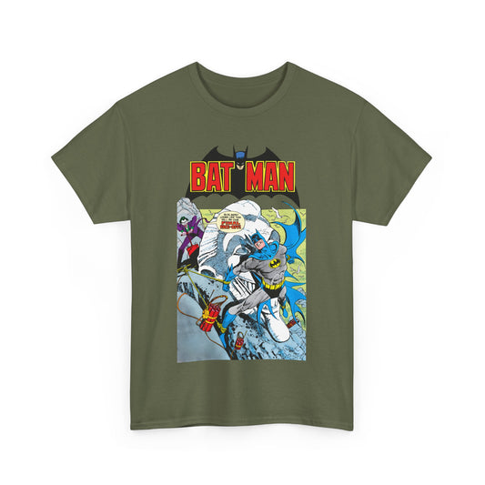 Batman T-Shirt - José Luis García-López Art - Joker - #353 Cover Art - Batman Strapped to Mount Rushmore - Amazing Bronze Age Art