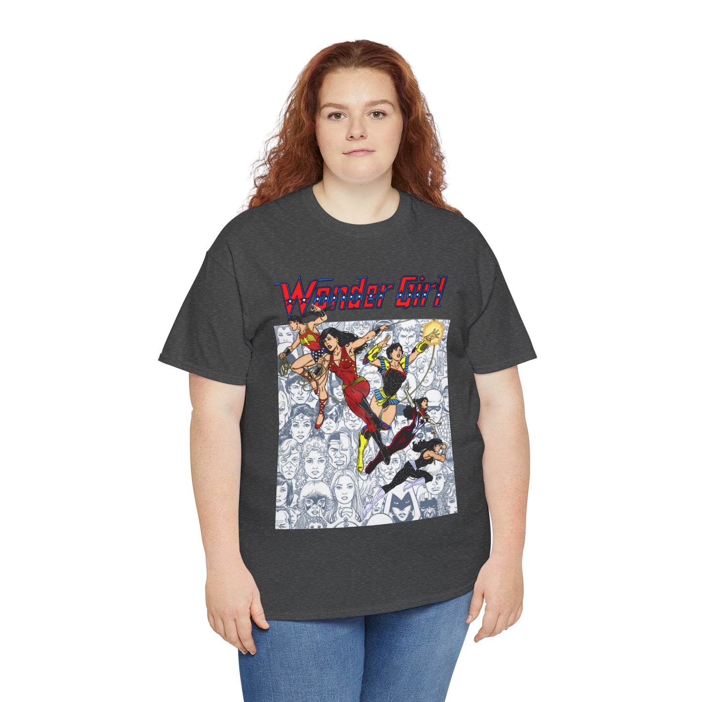 Wonder Girl T-Shirt - Alternate Logo - George Perez Art - DC Comics