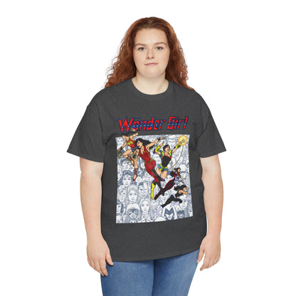 Wonder Girl T-Shirt - Alternate Logo - George Perez Art - DC Comics