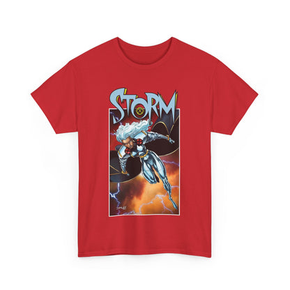 Storm T-Shirt - Jim Lee Art - Ororo - Uncanny X-Men Member & Leader - Heroic Mutant - Marvel Comics