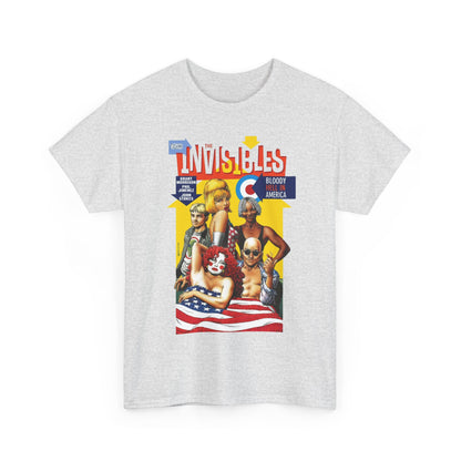 Invisibles: Bloody Hell in America T-Shirt - Brian Bolland Art - DC/Vertigo Comics