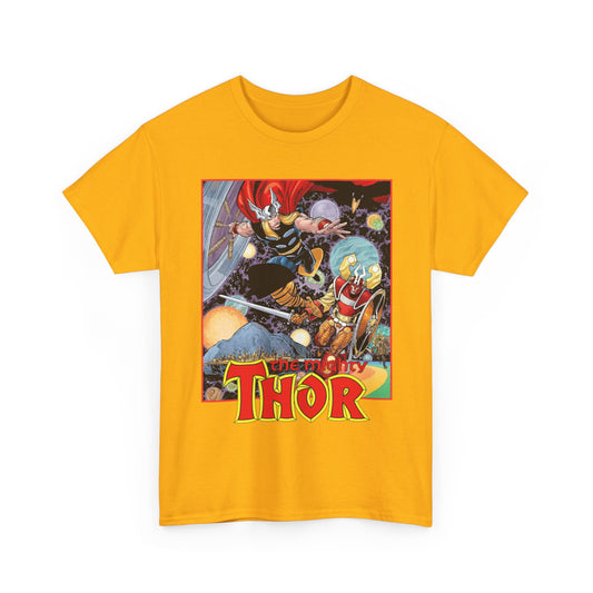 Mighty Thor T-Shirt - Walt Simonson Art - Odin, Asgard - 1980s Series - Marvel Comics