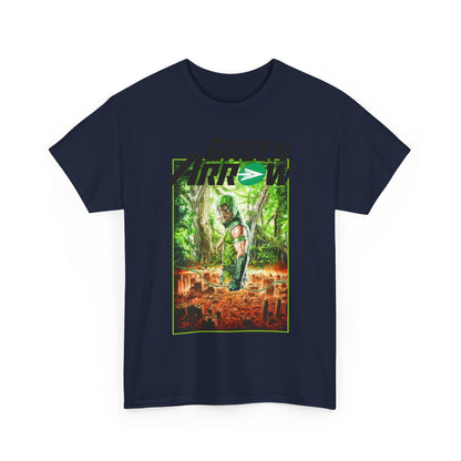Green Arrow T-Shirt - Mauro Cascioli Art - Brightest Night Cover - Emerald Archer - DC Comics