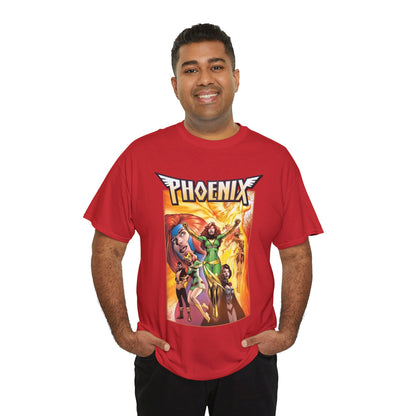 Phoenix T-Shirt - Alan Davis Art - Jean Grey, Marvel Girl, Black Queen, Dark Phoenix - X-Men Founding Member - Marvel Comics