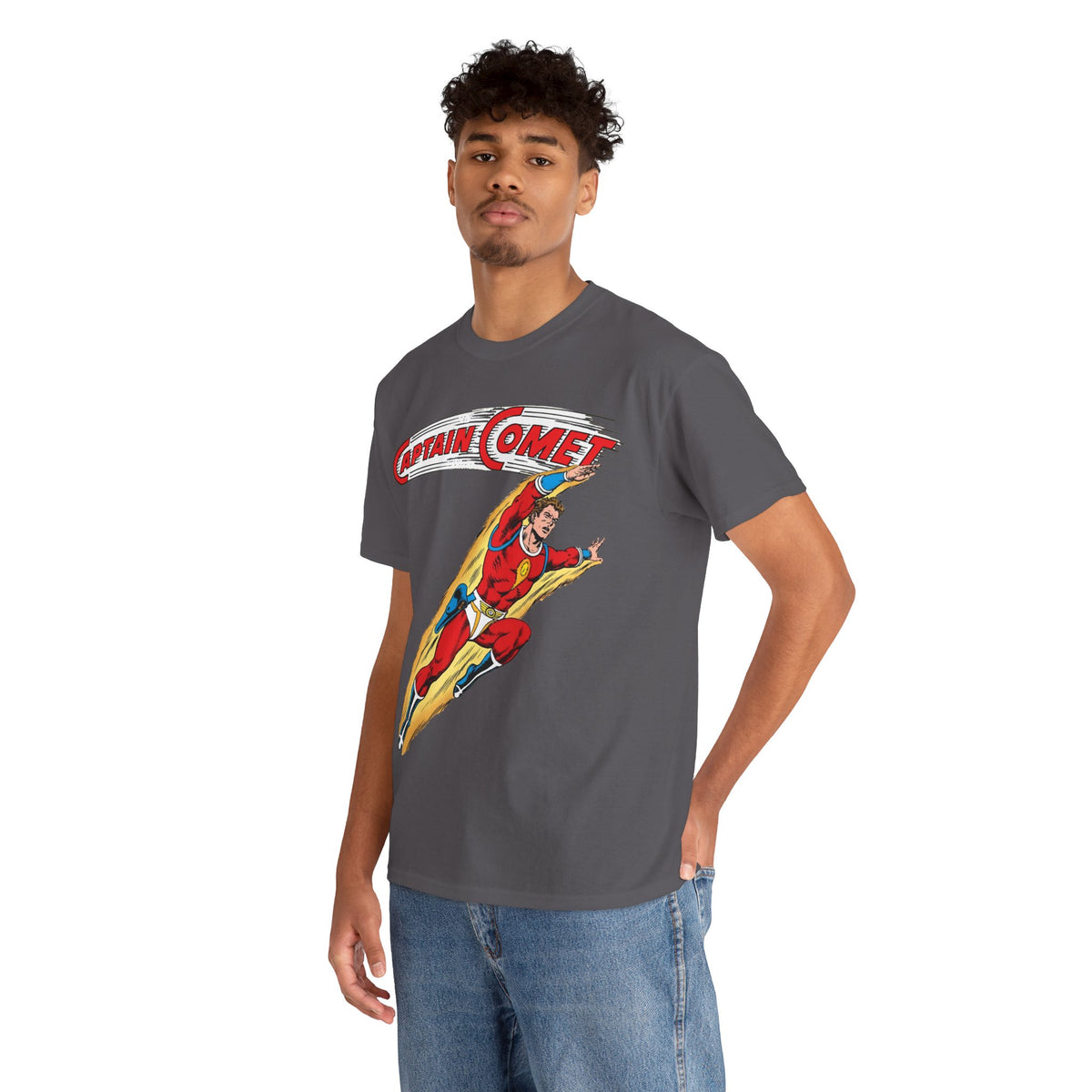 Captain Comet T-Shirt - Murphy Anderson Art - Silver Age Hero - DC Comics