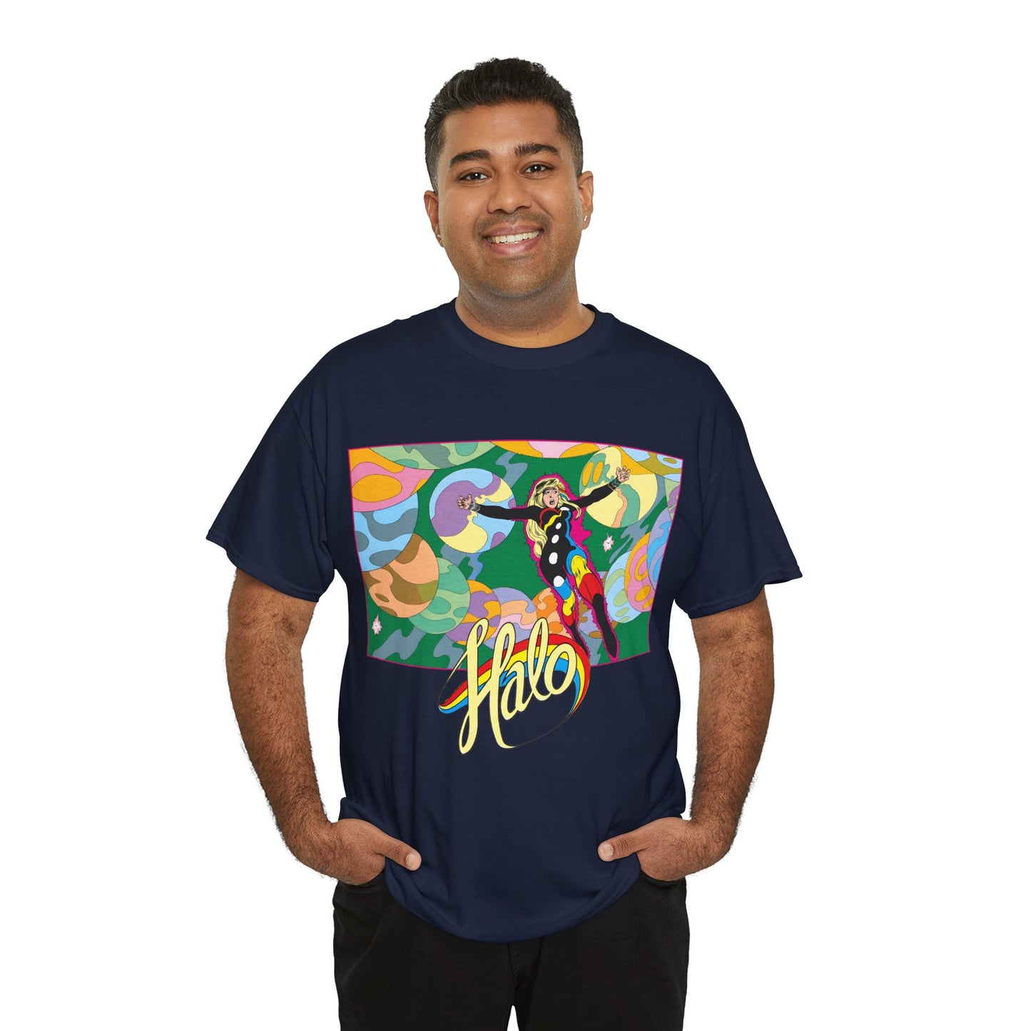 Halo T-Shirt - Batman & the Outsiders Founding Member - "Search for Halo" - DC Comics