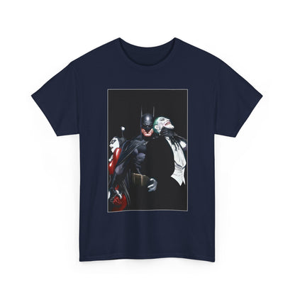 Batman T-Shirt - Alex Ross Art - Joker & Harley Quinn - DC Comics