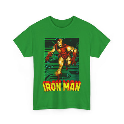 Iron Man T-Shirt - John Byrne Art - Tony Stark, Stark Industries - Avengers Member & Leader - Marvel Comics Armored Hero